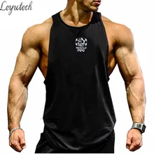 New Gyms Clothing Men Fitness Shirts Cotton Men Tank Top Workout Bodybuilding Men Sportwear Tank Top Men Sleeveless Vests Male