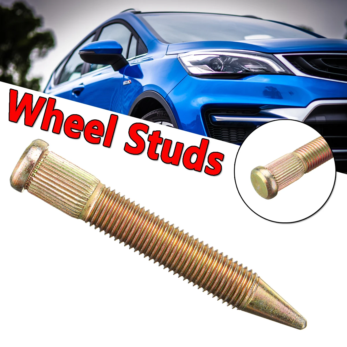 10/50 Pcs M12X1.5 Universal Car Wheel Studs Bolts Extended Dracing