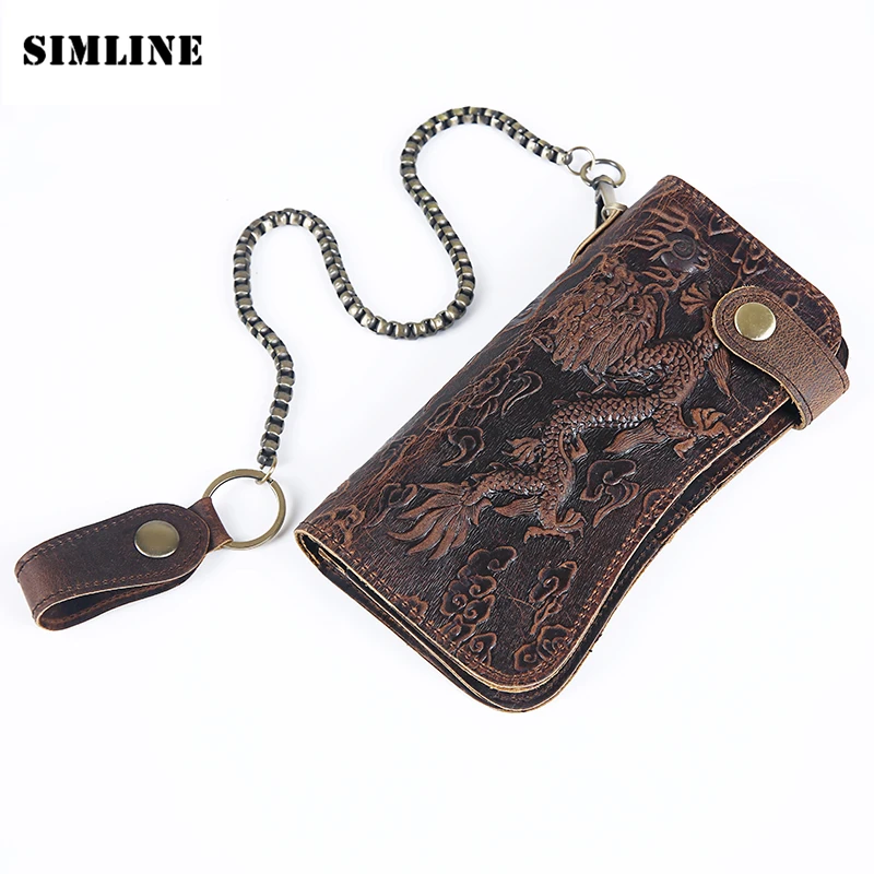 Prix pour Marque Vintage Véritable peau de Vache En Cuir Hommes Hommes Longue Pliante Embrayage Portefeuille Portefeuilles Bourse Titulaire de la Carte Avec Fermeture Éclair Anti-vol chaîne Prix pour Marque Vintage Véritable peau de Vache En Cuir Hommes Hommes Longue Pliante Embrayage Portefeuille Portefeuilles Bourse Titulaire de la Carte Avec Fermeture Éclair Anti-vol chaîne