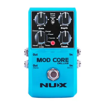 

NUX MOD CORE DELUXE Guitar Effect Pedal 8 Modulation Effects Preset Tone Lock Guitarra Multi-Modulation Pedal Guitar Accessories