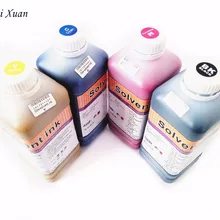 1 комплект 4 вида цветов 1000 мл оптом экосольвентные чернила для Roland не наносящих вред VP-300i SP-540i LEJ-640 LEF-20 VS-640 VS-540 eco растворяющая краска для печати