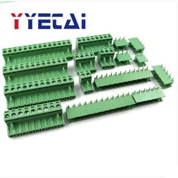 

YongYeTai KF 2EDGK 2P/3P/4P/5P/6P/7P/8P/9P/10P/12P Straight needle Right Angle Line Terminal Plug terminal 5.08MM 300V/15A PCB
