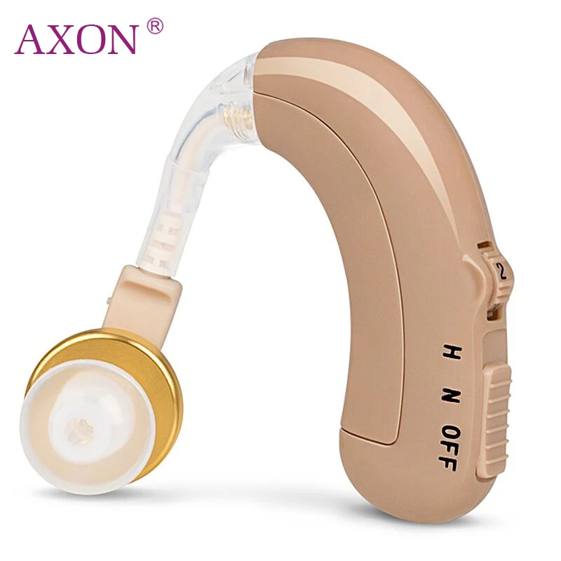 

AXON Rechargeable Hearing Aid Sound Voice Amplifier Adjustable Tone Mini Device for Elderly Deaf Hear a Clear Voice C-109