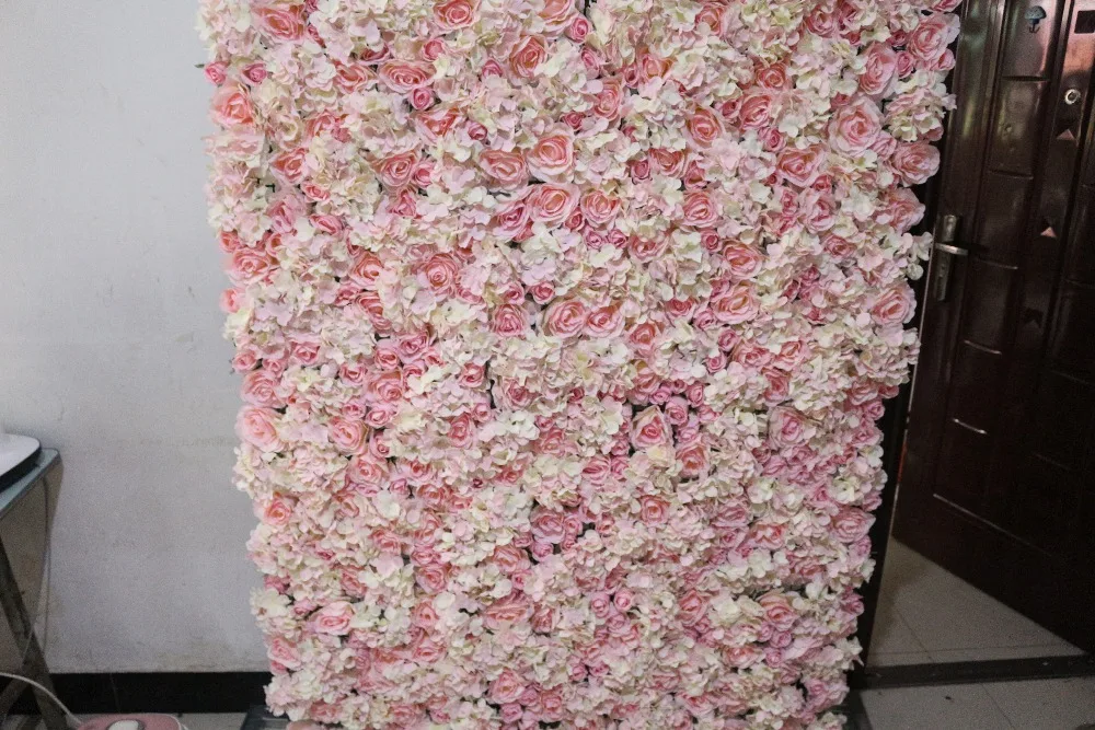 TONGFENG Artificial silk flower wall Arch runner flower ... on Silk Flower Wall id=17857