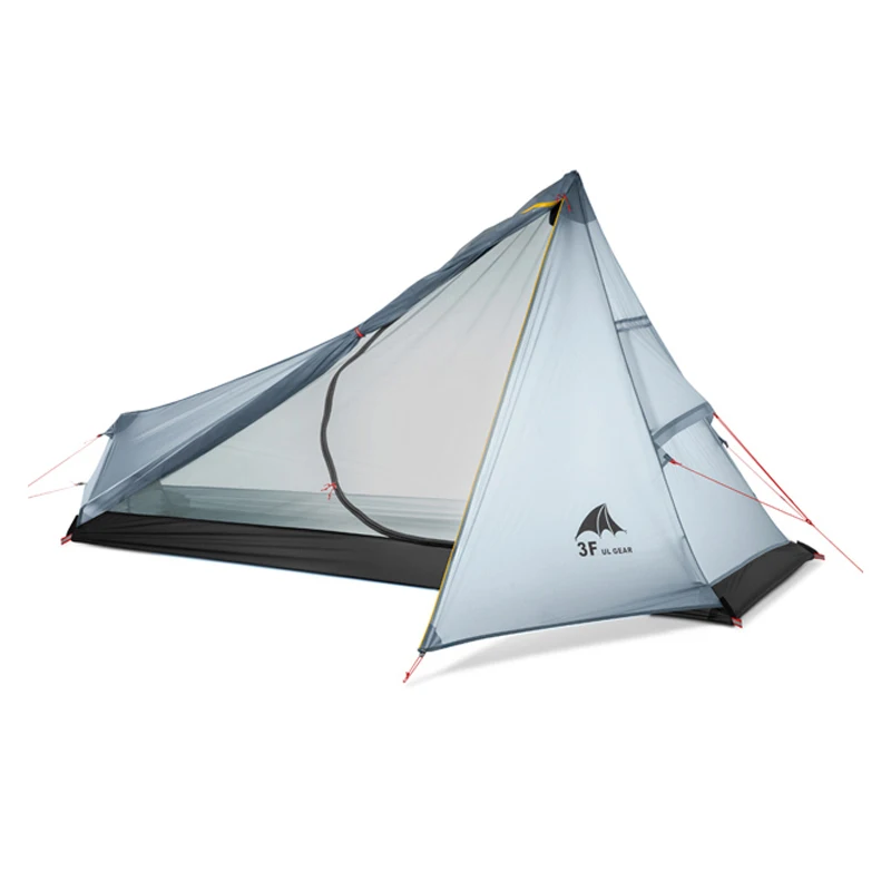 3F UL GEAR Oudoor Сверхлегкий кемпинговый тент 3 сезона один человек профессиональный 15D