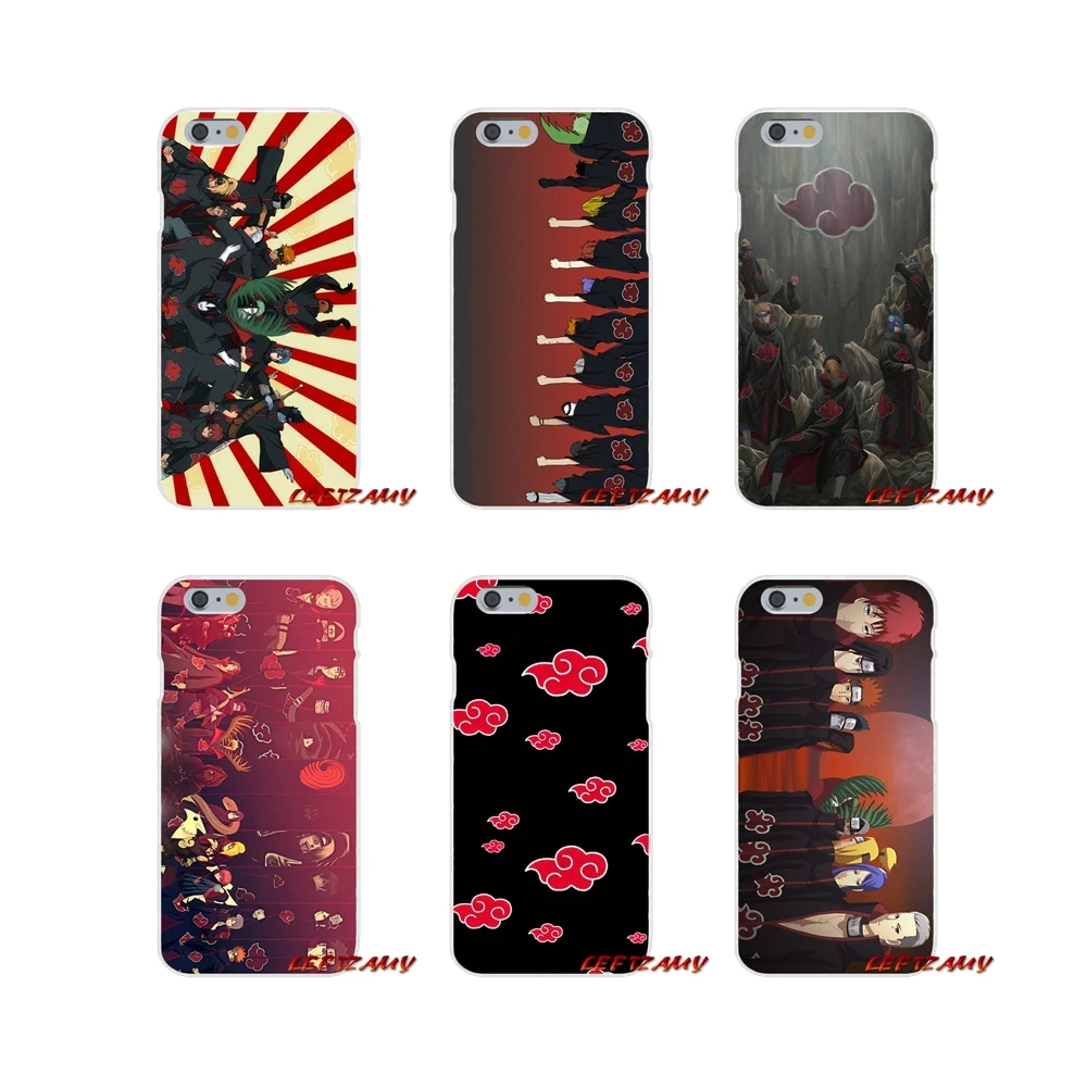 Силиконовые чехлы Мультяшные аниме Наруто Акацуки для Xiao mi 6 A1 Max x 2 5X 6X Red Note 5 5A 4X 4A