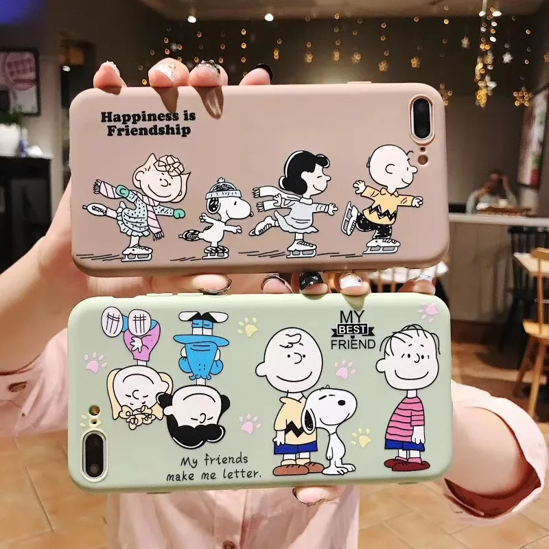 

Cartoon Case For iPhone 8 8plus 7 7 Plus Cases Silicone Phone Case For iphone 6 s 6s Plus X XR XS Max Cases Cover Coque Capinha