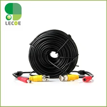30M/20M/10M CCTV Video Power BNC Cable DVR Wire Cord + DC plug Power extension cable for CCTV Camera and DVRs coaxial Cable