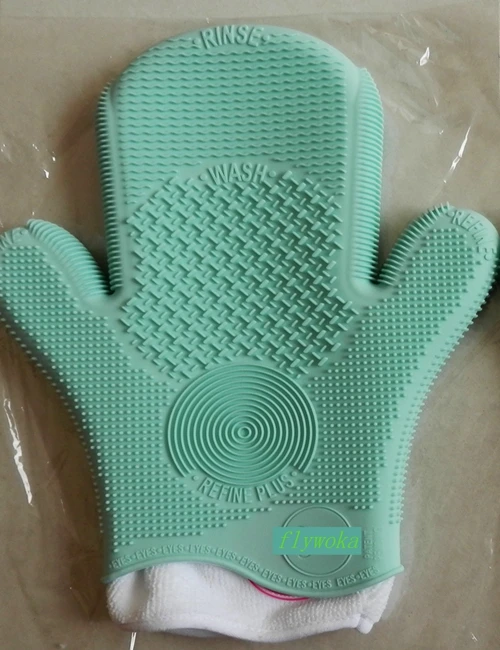 New Silicone Brush Cleaning Glove Cleanser Make up Makeup Brush Cleaner