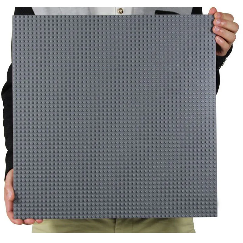2019 новейший большой размер 40*40 см DIY Baseplate 50*50 точек маленькая Базовая пластина для