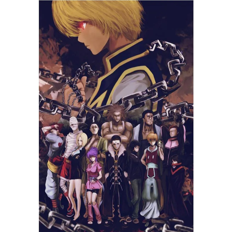 Декор для гостиной Hunter x плакат последней миссии 27x40 см холст шелк|living room decoration|poster