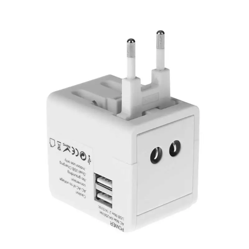Международного стандарта розеток конвертер USB для зарядки зарядное устройство