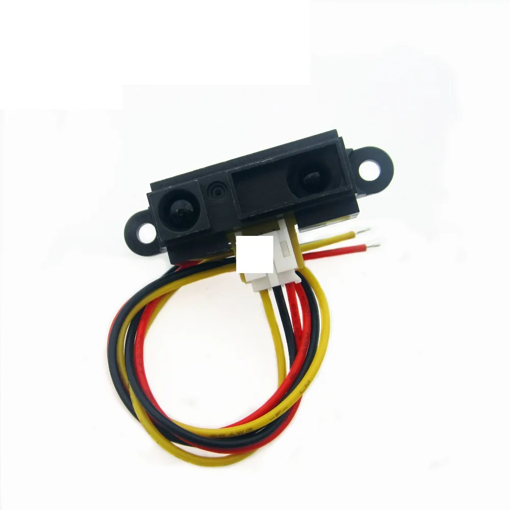

10 шт./лот GP2Y0A21YK0F 100% новый 2Y0A21 10-80 см инфракрасный датчик расстояния (включая провода) Новый