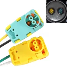 2pcs Airbag Plug Connector For Driver Wheel Airbag With Inserts For Focus Volt Equinox Sonata Airbag Wire Plug 2pcs Airbag Plug Connector For Driver Wheel Airbag With Inserts For Focus Volt Equinox Sonata Airbag Wire Plug