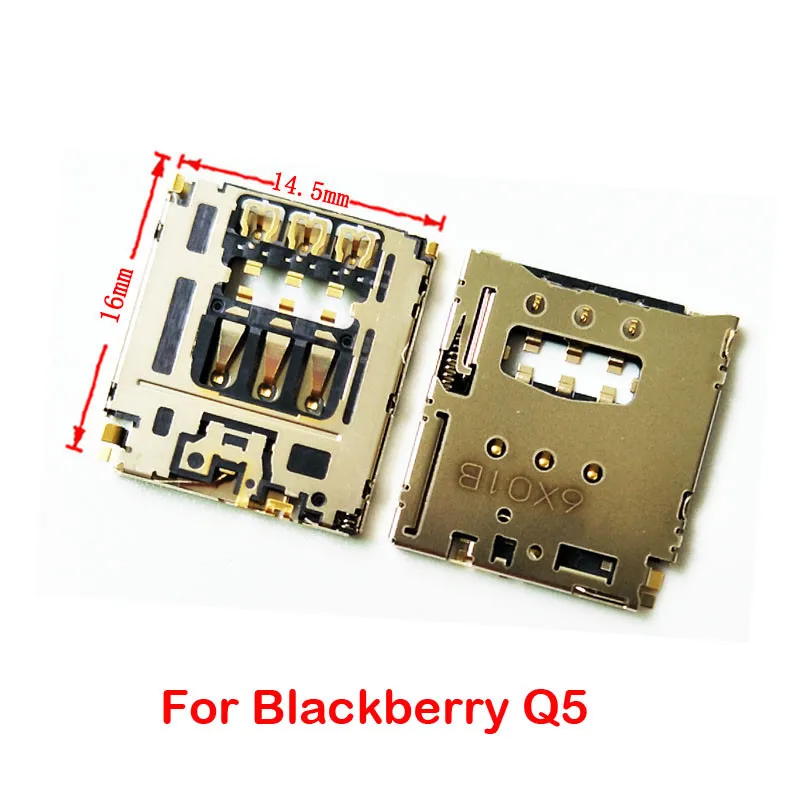 10 шт./лот держатель для считывания sim карт разъем гнезда адаптера blackberry 9800 Q5 Q10|sim