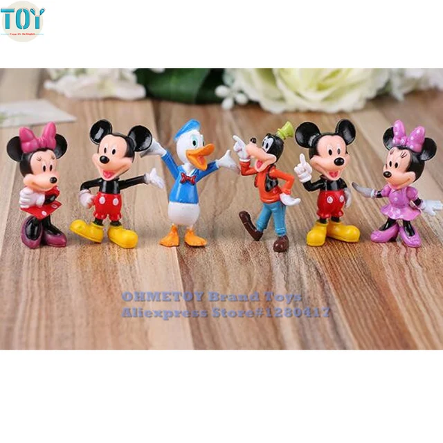 ohmetoy 6pcs mickey minnie