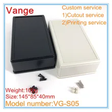 2 шт./лот экструдированный прессформы инструмент из АБС-пластика коробка 145*85*40 мм подножки включены два цвета доступны для электронного проекта