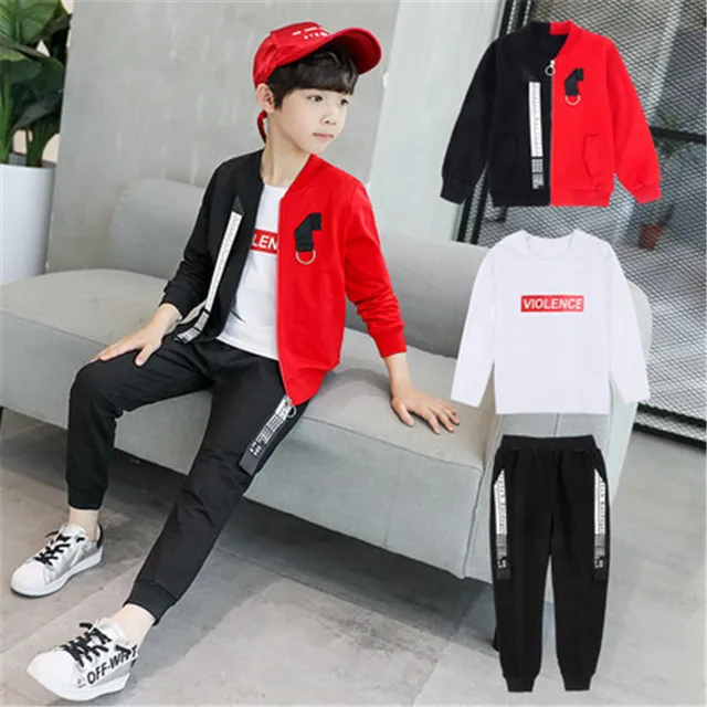 Buy Children Clothing Sets For Boys Sports Suits