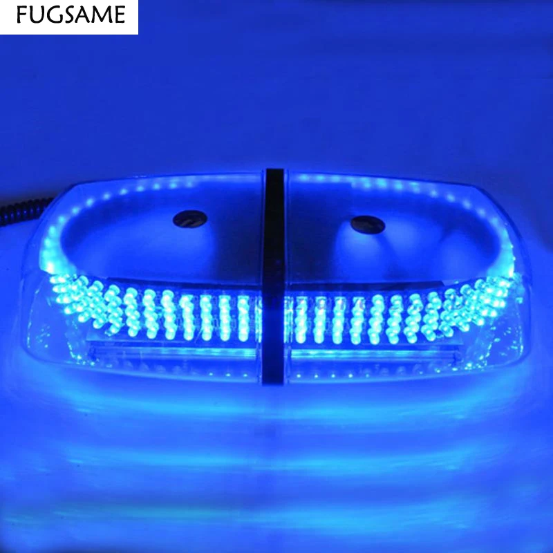 

240 LED Car Roof Flashing Strobe Emergency Light RED BLUE New