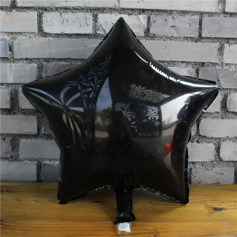18inch-white-black-star-heart-balloon-Foil-Helium-Balloons-Wedding-Birthday-Party-decorations-Decor-Baloons-Event