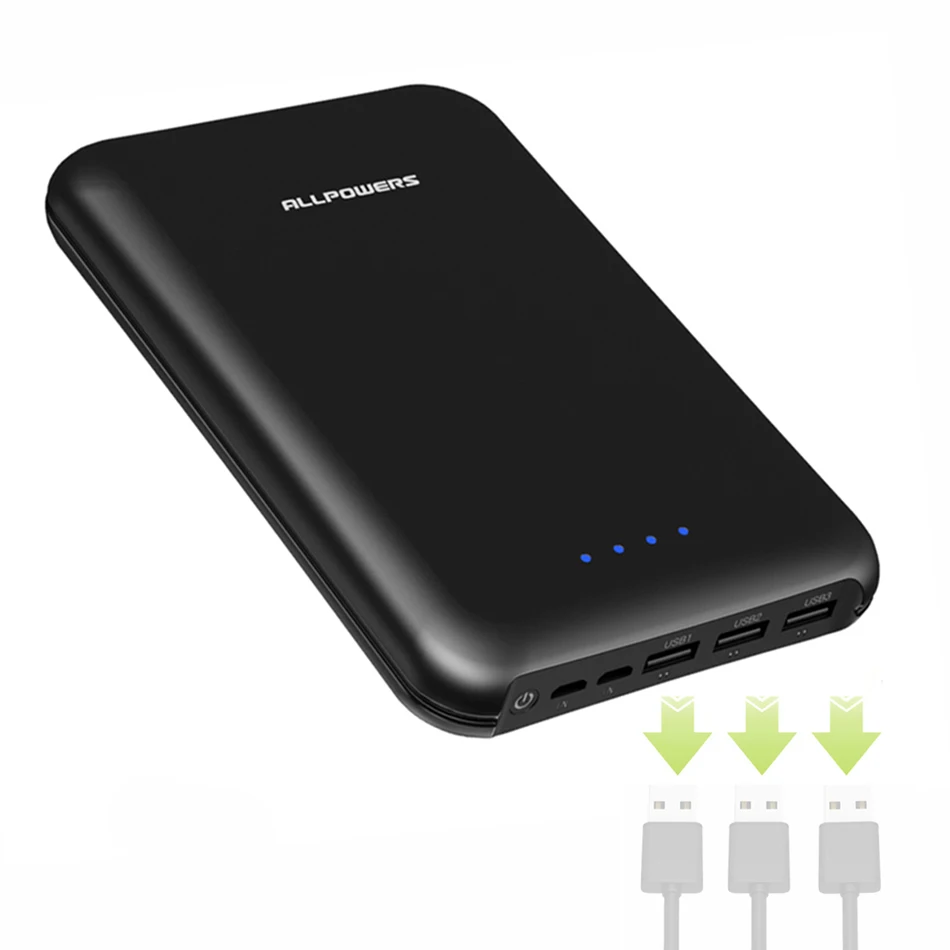 

Real 30000mAh Power Bank High Efficiency External Battery Phone Backup Battery for iPad air mini iPhone Samsung Huawei Xiaomi