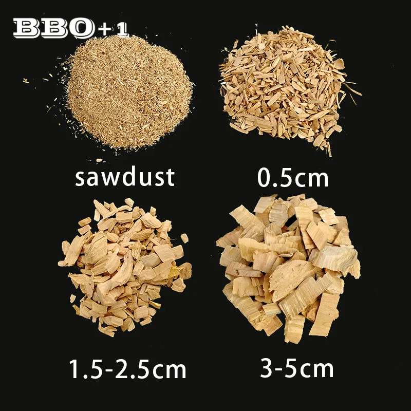 

Apple Wood Chips for Cold Smoke Generator 450g Smoking Sawdust Mini Wooden BBQ Tools Grilling Chunks Flavor Cook for Bacon Fish