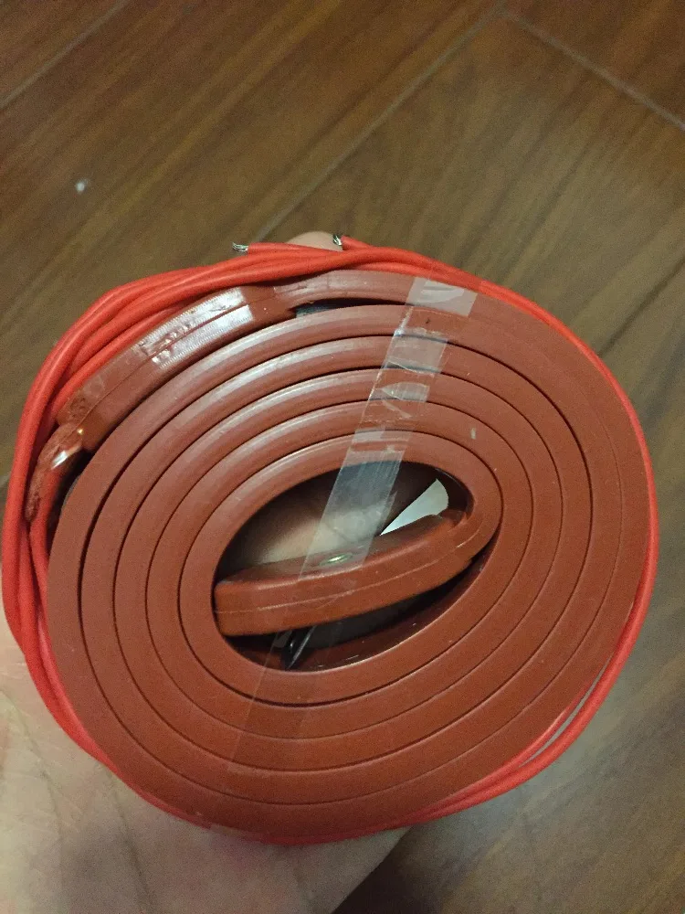 25mmx20m 2000W 220V High quality flexible Silicone Heating belt heat