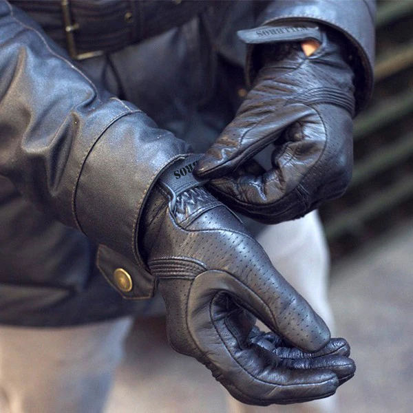 Уличные мотоциклетные кожаные перчатки для мотокросса для защиты езды на горном велосипеде MX спортивные перчатки
