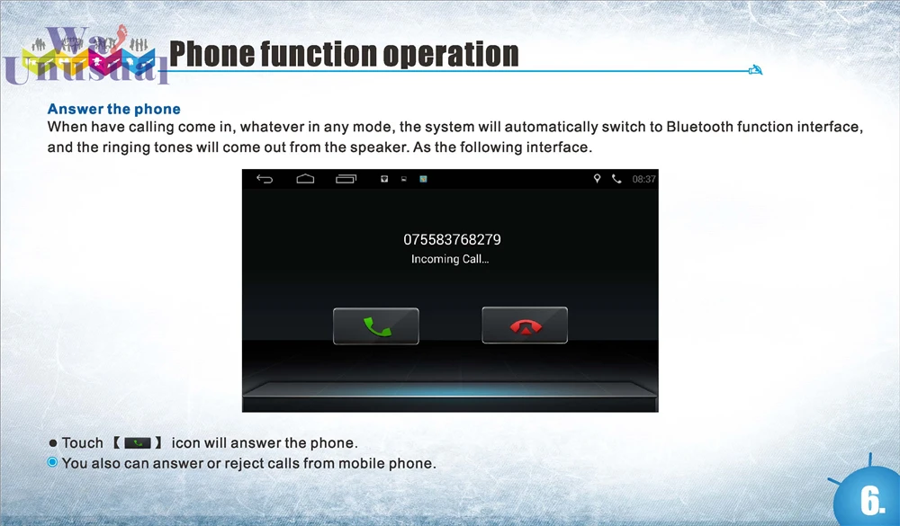 Top WANUSUAL 7" Octa Core 32G Android 9.0 GPS Navigation For BMW MINI 2014 2015 2016 2017 2018 Radio Player with Bluetooth WIFI Maps 24