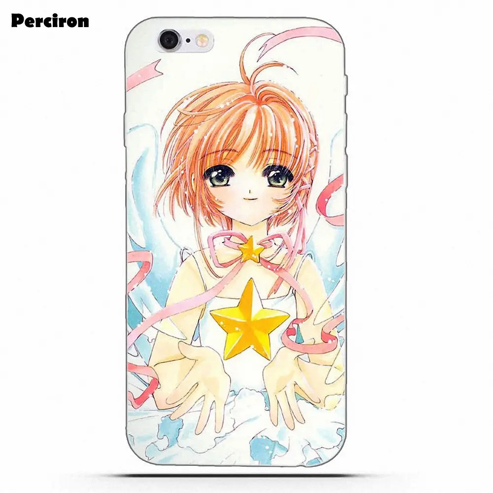 Мягкая коробка для звонков Xiaomi Redmi Note 2 3 3S 4 4A 4X 5 5A 6 6A Pro Plus Sakura Card Captor