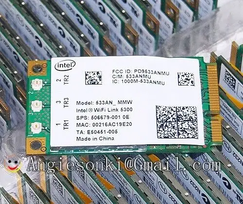 Wi Fi Link 5300 PCI E Беспроводная WLAN карта 533ANMMW 802.11n для Dell d420 d430 d630 d620 D830 D820 xps 1520 Toshiba Acer