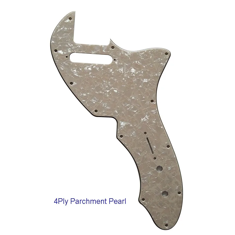 Pleroo на заказ гитарные Запчасти-для США Tele 69 Thinline Гитара Pickguard Scratch Plate, несколько цветовых вариантов