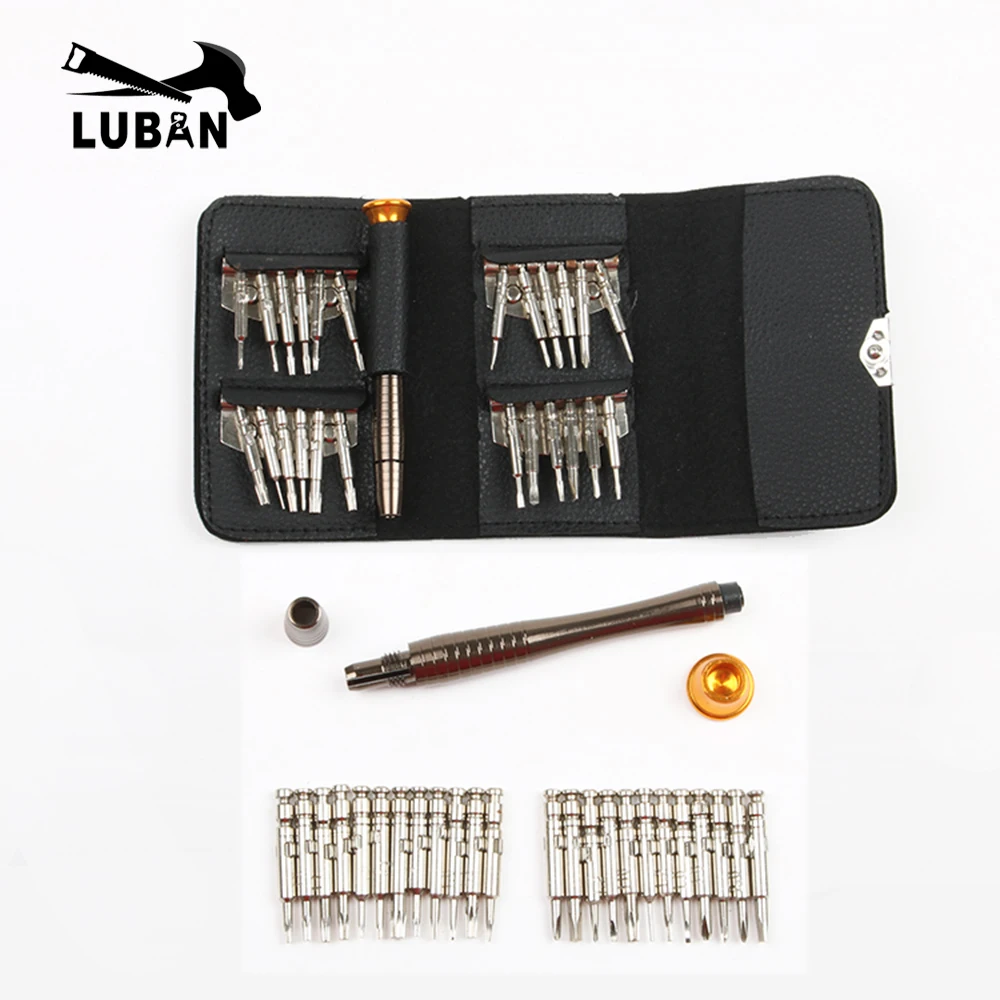 

Screwdriver Set 25 in 1 Torx Multifunctional Opening Repair Tool Set Precision Screwdriver For Phones Tablet PC HEX TROX DIY KIT