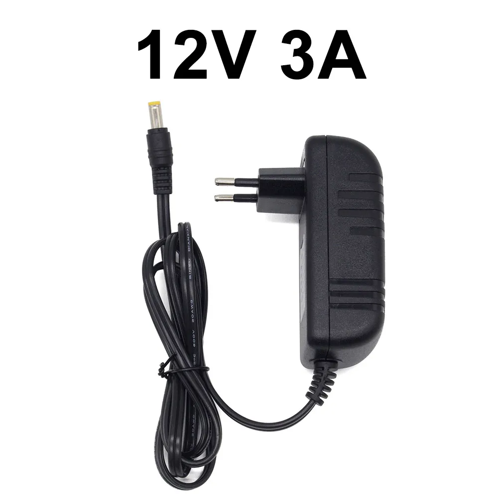 12 V адаптер питания 1A 2A 3A 4A 5A 6A 8A 10A 15A 12 вольт источник питания AC 110V 220V к DC 12 V светодиодный трансформатор для светодиодной ленты - Цвет: 12V 3A