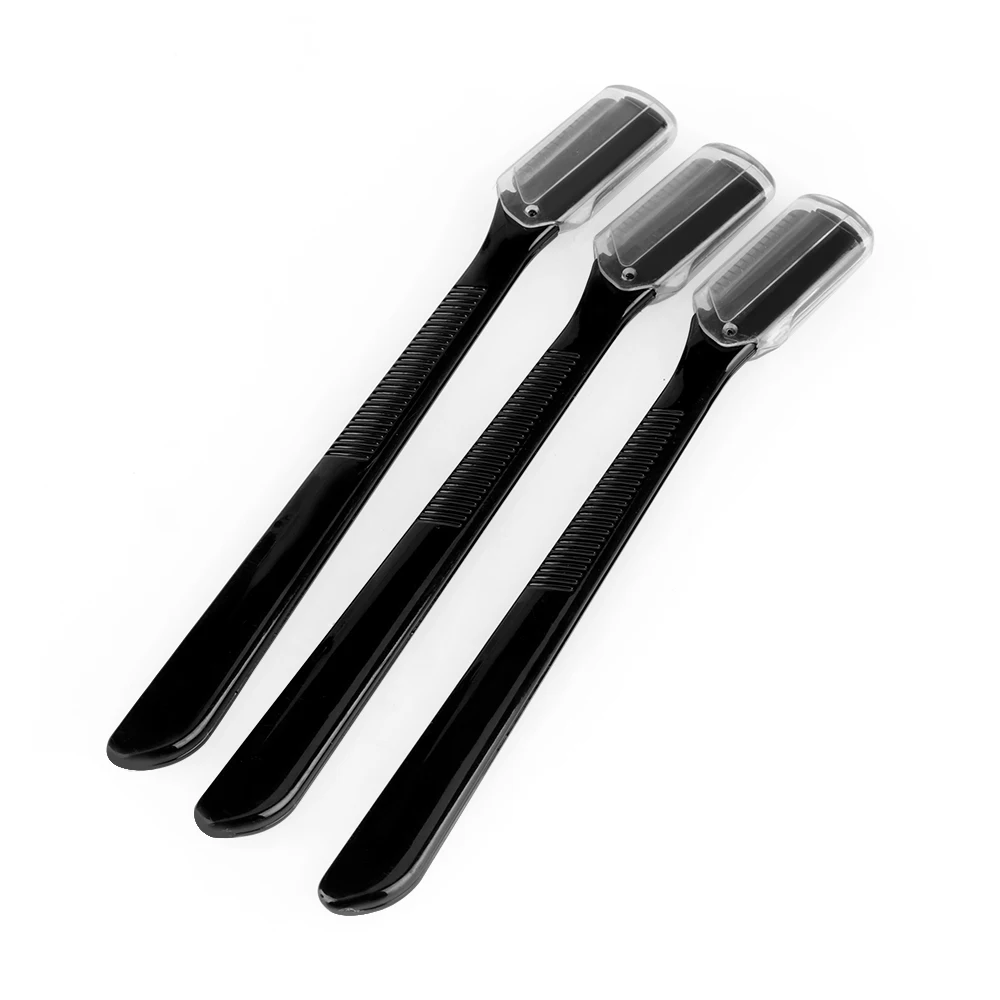 1/2/3PCS Colorful Eyebrow Trimmer Face Hair Razors Women Eyebrow Shaver Hair Removal Makeup Tool Folding Brow Shaver Makeup Tool