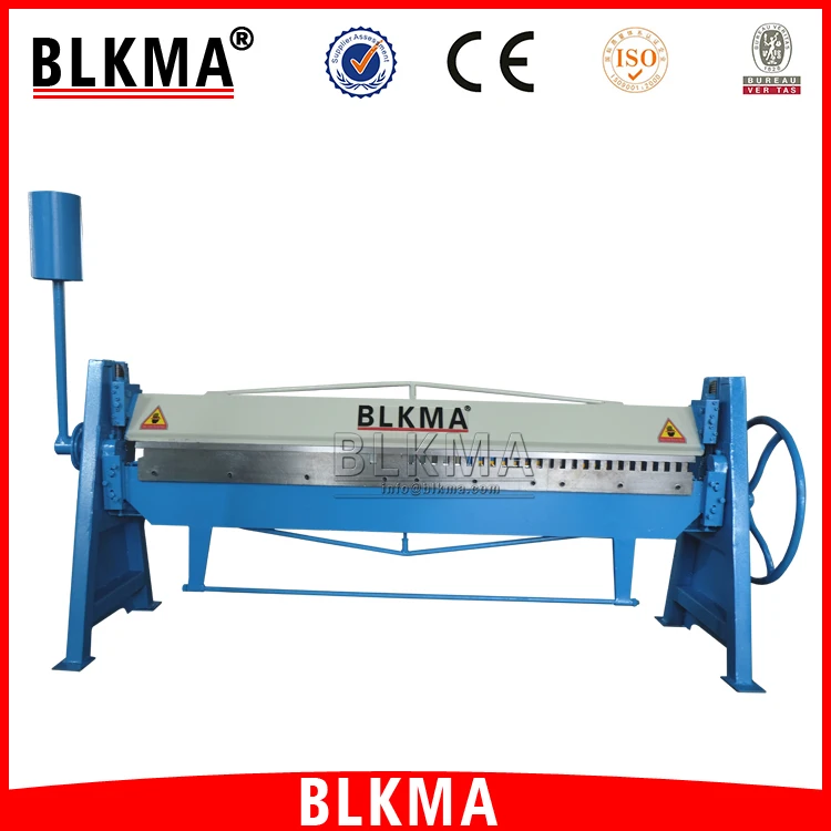 HVAC Duct Aluminium Metal Sheet Manual Folding Machine Pricemanual