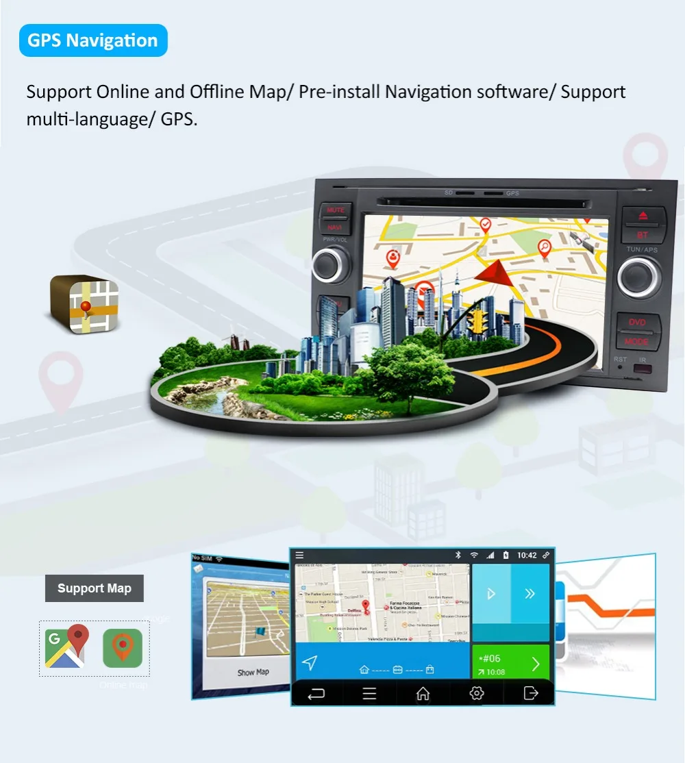 Clearance OCTA CORE Android 9.0 for FORD connect S-Max C-max Kuga Fusion Transit Fiesta Focus II 2 din 1024*600 WIFI car dvd gps player 10 Clearance OCTA CORE Android 9.0 for FORD connect S-Max C-max Kuga Fusion Transit Fiesta Focus II 2 din 1024*600 WIFI car dvd gps player 10