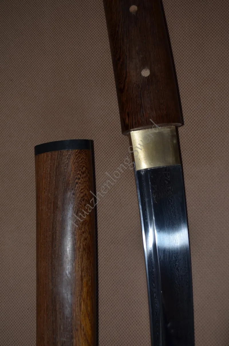 Полностью ручной работы СЛОЖЕННЫЙ стальной японский Танто Полный Тан самурайский острый меч нож великолепное металлическое украшение дома может отрезать бамбук