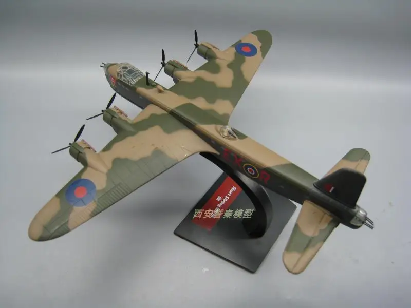 IXO 1/144 масштаб военная модель игрушки короткий Стирлинг бомбардировщик истребитель литой металлический самолет модель игрушки для сбора/подарка/украшения