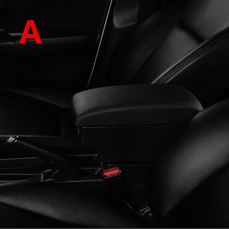  Para la caja del reposabrazos Datsun mid-NE usb Universal del coche del reposabrazos de almacenamie
