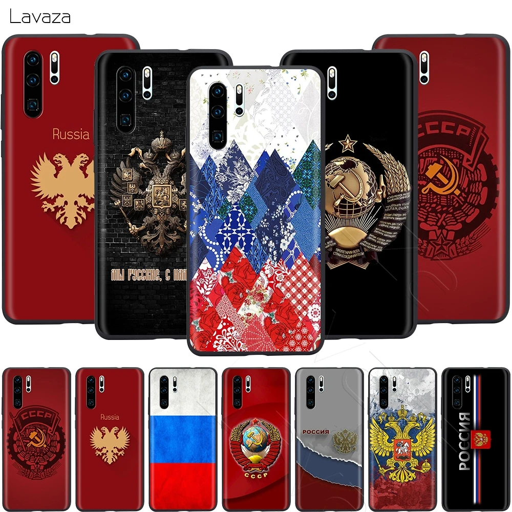 

Lavaza Russia Flag Emblem Case for Huawei Mate 30 20 Honor 6a 7a 7c 7x 8C 8x 9 10 Nova 3i 3 Lite Pro Y6 2018