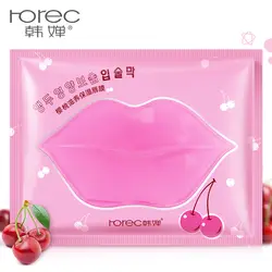 Rorec губы более пухлыми губ collagen crystal mask Pad влаги Сущность омолаживающий морщин патч Pad Гель полный Средства ухода за губами патч Уход за кожей