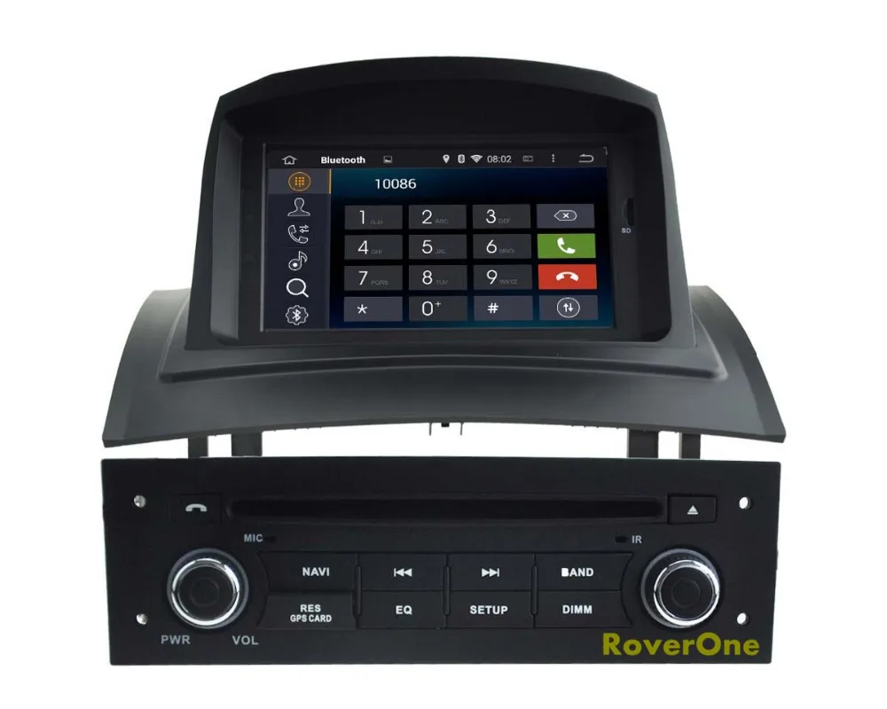 Top For Renault Megane 2 II Fluence Android 8.1 Autoradio Car Radio Stereo DVD GPS Navigation Media Multimedia Audio Video Player 7