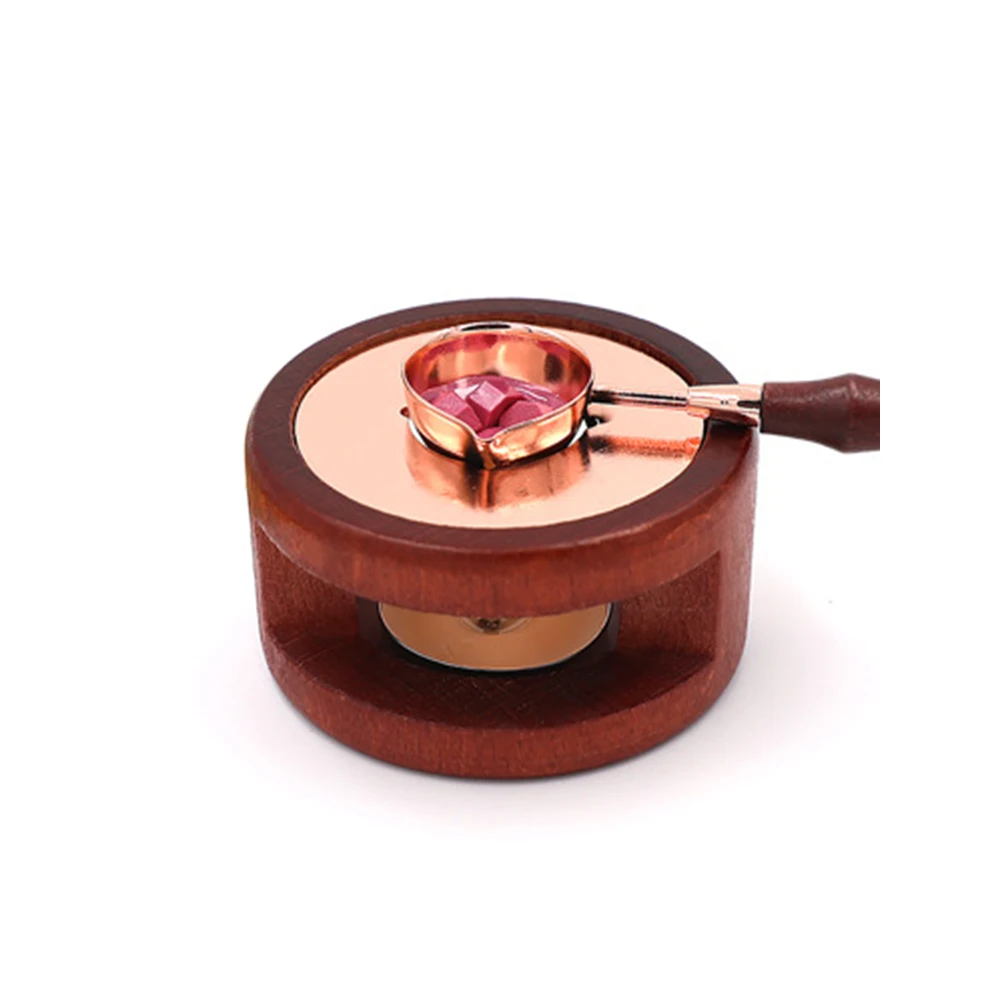 Stove Pot For Stamp Wax Seal Beads Sticks Warmer Wax Melting Glue Furnace Tool Scrapbooking& Stamping Candle Crafts& Sewing