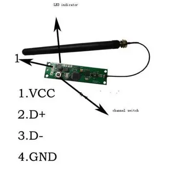 

2.4G Wireless DMX512 Transmitter Receiver Transceiver LED Lighting Controller