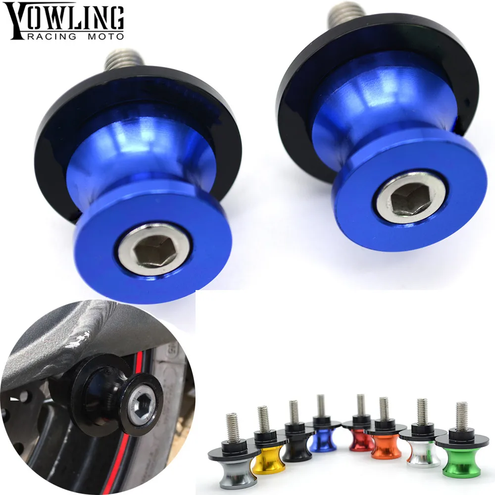 

For 6mm 8mm 10mm Motorcycle CNC Swingarm Slider Spools stand screws For Yamaha YZF R1 YZF R6 FZ1 2006 2007 2008 2009 2010 - 2015