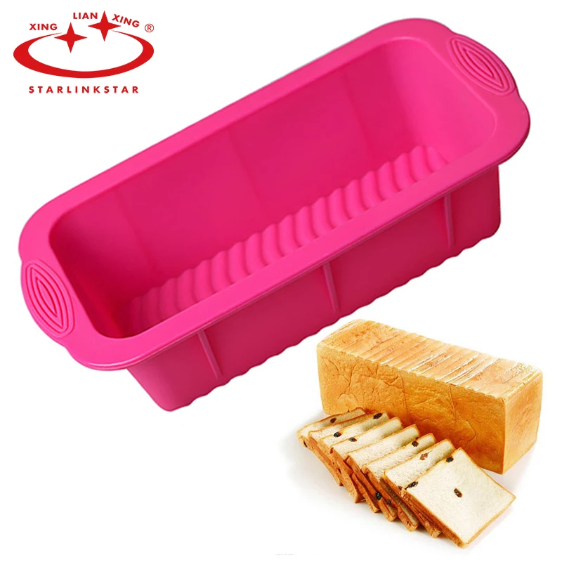 

1PC High Quality 3D Silicone Cake Mold Baking Tools DIY Rectangular Shape Cake Mold Bakeware Maker Fondant Decorating Tools