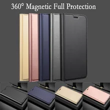 Luxury Magnetic Voltage Flip Wallet Case For Xiaomi Mi9 8 SE A3 Lite  Card Holder Leather Cover For Redmi Note8 7 Pro K20 Pro 7A