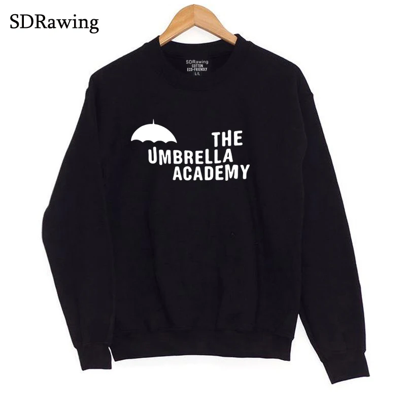 The umbrella academy Print New Fashion Long sleeves Letter Harajuku Print Girl Pullovers Tops O-neck Woman Hooded sweatshirt The umbrella academy Print New Fashion Long sleeves Letter Harajuku Print Girl Pullovers Tops O-neck Woman Hooded sweatshirt