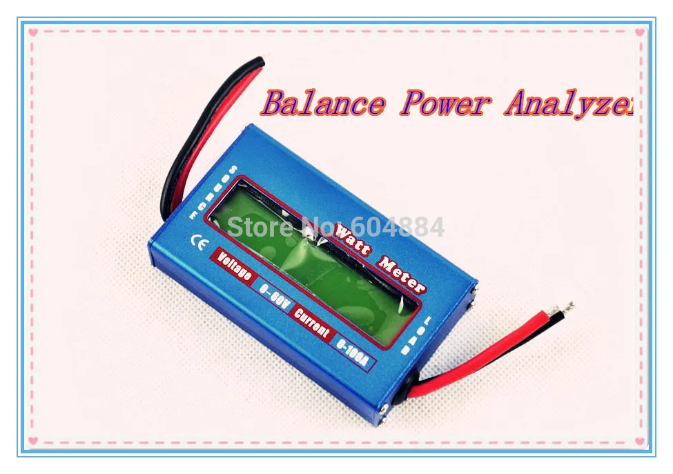 1 шт. синий RC Ватт метр Checker DC 60 в 100A Баланс напряжения батареи анализатор мощности